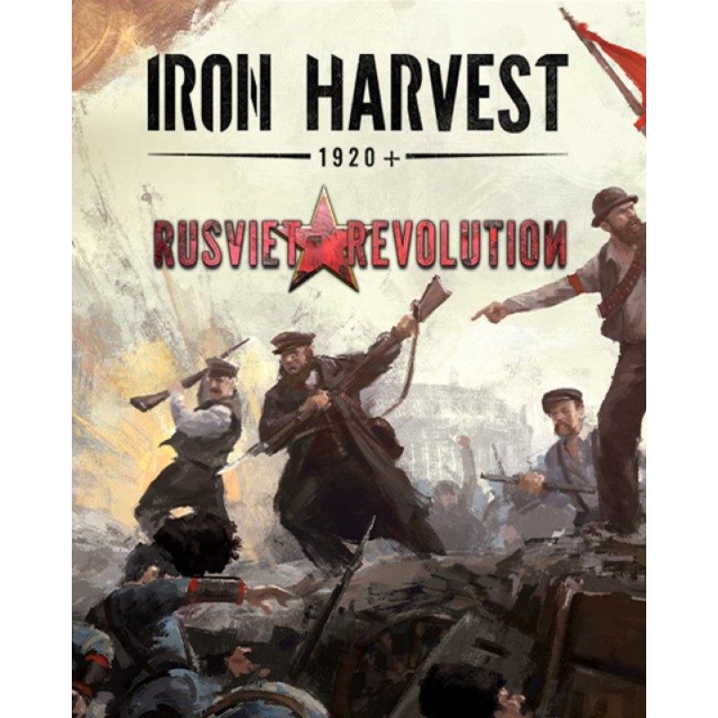 Iron Harvest Rusviet Revolution – herní rozšíření pro PC (elektronická licence)