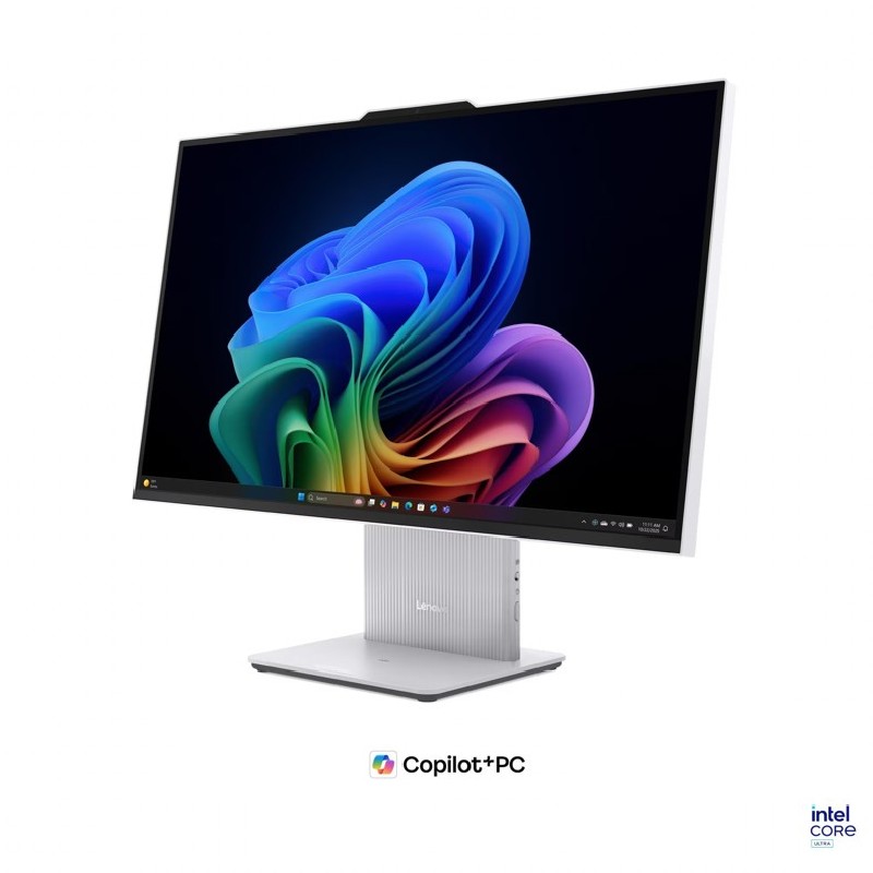 Lenovo AIO 27IPH11 Ultra 7 355/32GB/SSD 1TB/27"/QHD/IPS/TOUCH/350nitů/Harman Audio/Qi/135W/WIN11 Home/stříbrná