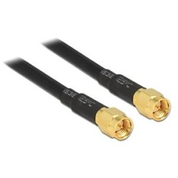 Delock anténí kabel SMA konektor SMA konektor LMR195, 5 m