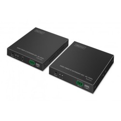 DIGITUS Sada optického HDMI extenderu 4K/60 Hz, 40 km / 300 m, černá