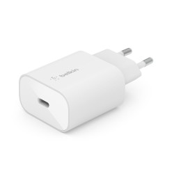 Belkin BOOST CHARGE 25W USB-C Power Delivery PPS nástěnná nabíječka, bílá