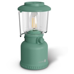 CONNECT IT CAMP kempingová LED svítilna, plynulá regulace světla, 1800mAh, USB-C, ZELENÁ