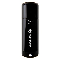 Transcend 8GB JetFlash 270M, USB 3.1 Gen 1 průmyslový flash disk (MLC NAND), 160MB/s R, 40MB/s W, černá