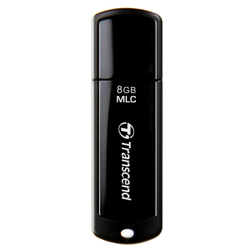 Transcend 8GB JetFlash 270M, USB 3.1 Gen 1 průmyslový flash disk (MLC NAND), 160MB/s R, 40MB/s W, černá