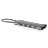 Digitus USB-C dokovací stanice, 9 portů: 2x HDMI, 5x USB 3.2 Gen 1, 1x RJ45, 1x PD
