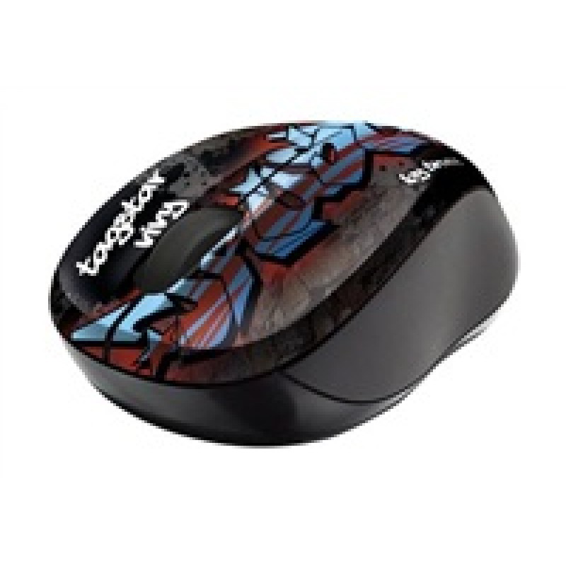 myš TRUST Vivy Wireless Mini Mouse - Graffiti