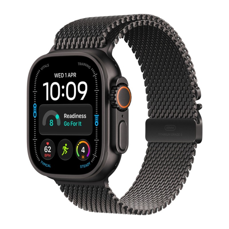 WATCH Ultra 4 49 Black TC/Black Titan Mil.Loop - M