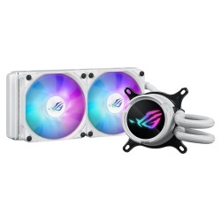 ASUS vodní chladič CPU AIO ROG STRIX LC III 240 ARGB WHITE, 2x120mm, LGA1851, AM5