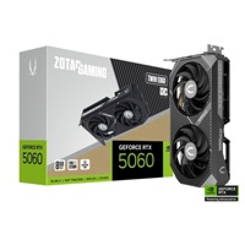 ZOTAC VGA GAMING GeForce RTX 5060 Twin Edge OC NVIDIA 8 GB GDDR7