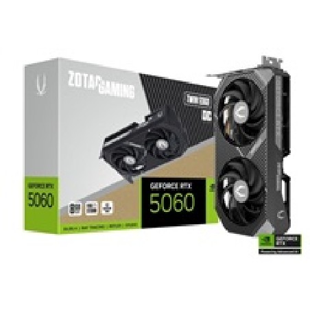 ZOTAC VGA GAMING GeForce RTX 5060 Twin Edge OC NVIDIA 8 GB GDDR7