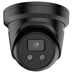 Hikvision DS-2CD2346G2-ISU/SL(2.8mm)/C/BLACK - 4MPix IP Turret AcuSense kamera IR 30m, A/A, mikrofon, repro, blikač