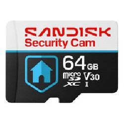 SanDisk Security Cam UHS-I 64GB MicroSD