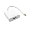 Akyga konvertor USB type C/HDMI/PVC/15cm