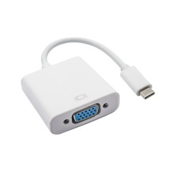 Akyga konventor USB type C/VGA/PVC/ABS
