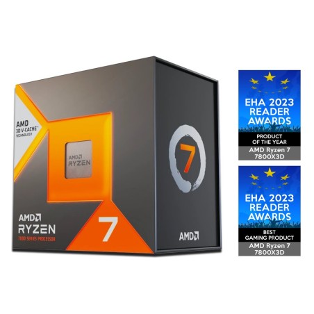 CPU AMD RYZEN 7 7800X3D WOF, 8-core, 4.2GHz, 104MB cache, 120W, socket AM5, BOX, bez chladiče