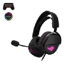 ASUS sluchátka ROG Pelta Core, USB-C, ARGB, černá
