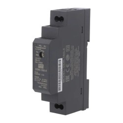 MEANWELL - DDR-15G-5 - Průmyslový měnič napětí z 9-36V na 5V 15W na DIN