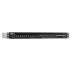 QNAP řízený switch QSW-M7230P-2X4F24T (24x 10GbE PoE port, 4x 25Gb port, 2x 100Gb port)