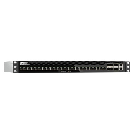 QNAP řízený switch QSW-M7230P-2X4F24T (24x 10GbE PoE port, 4x 25Gb port, 2x 100Gb port)