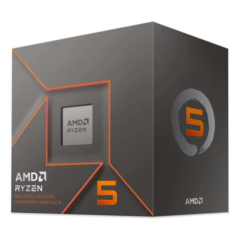 CPU AMD RYZEN 5 8500G, 6-core, až 5.0GHz, 22MB cache, 65W, AMD Radeon 740M Graphics, socket AM5, BOX