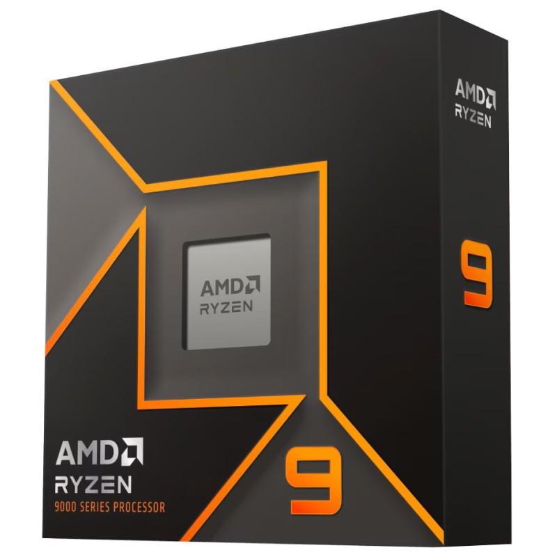 CPU AMD RYZEN 9 9900X, 12-core, 4.4GHz, 77MB cache, 120W, AMD Radeon Graphics, socket AM5, BOX, bez chladiče
