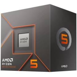 CPU AMD RYZEN 5 8400F, 6-core, až 4,7GHz, 22MB cache, 65W, socket AM5, BOX