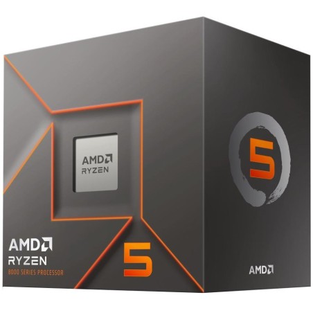 CPU AMD RYZEN 5 8400F, 6-core, až 4,7GHz, 22MB cache, 65W, socket AM5, BOX