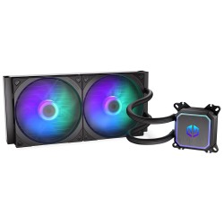 ENDORFY Vodní chladič Navis F280 ARGB, 2x140mm, LGA1851, AM5, černá