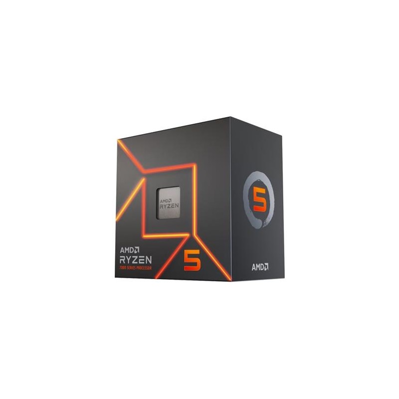 CPU AMD Ryzen 5 7400, až 4.3GHz, 22MB cache, AM5, Box (s chladičem)