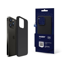 3mk ochranný kryt HARDY Silicone MagCase pro Apple iPhone 16, Graphite