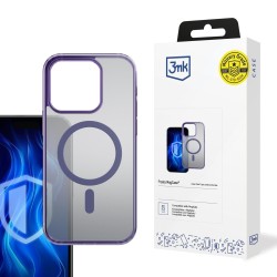 3mk ochranný kryt Frosty MagCase Purple pro Apple iPhone 16 Pro