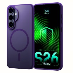 3mk ochranný kryt Smoke MagCase Purple pro Samsung Galaxy S26+