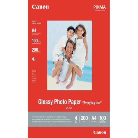 Canon fotopapír GP-501, A4, lesklý, 100 ks, 200g/m
