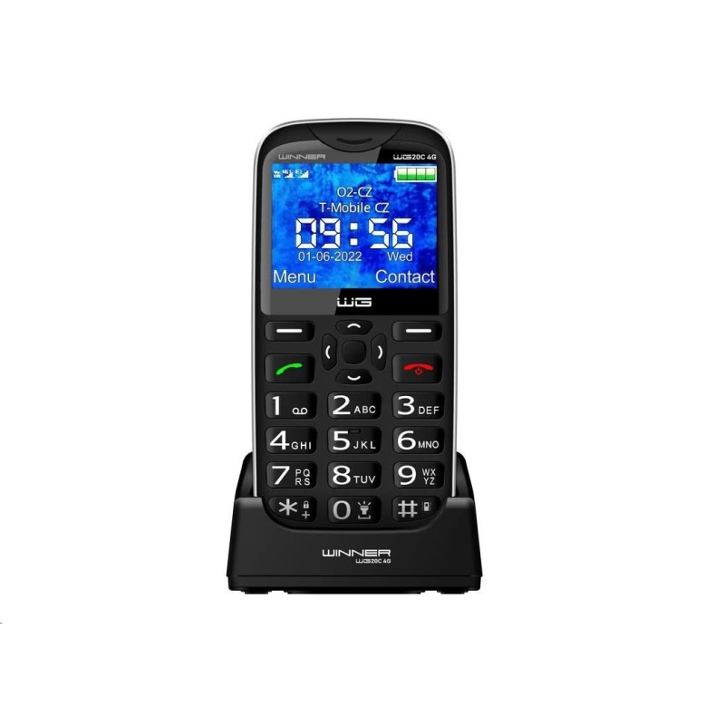 WG - Mobilní telefon WG20C, 4G, černá