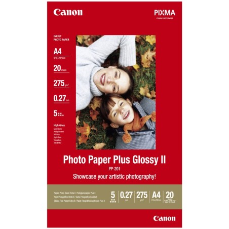 Canon fotopapír PP-201 A4, 20ks, lesklý, 275g/m