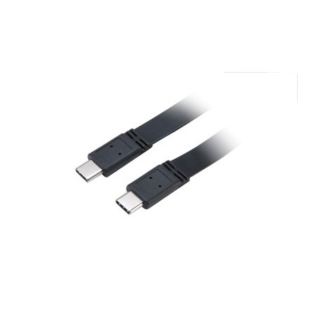 AKASA - USB 3.1 typ C na typ C kabel - 1 m slim
