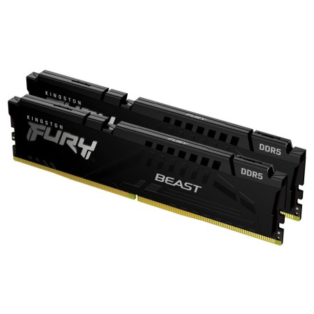 KINGSTON DIMM DDR5 32GB (Kit of 2) 5600MT/s CL40 FURY Beast Černá