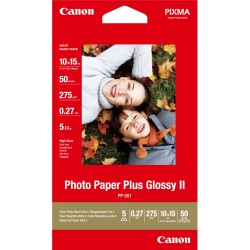 Canon fotopapír lesklý PP-201 10x15cm, 50ks, 275g/m