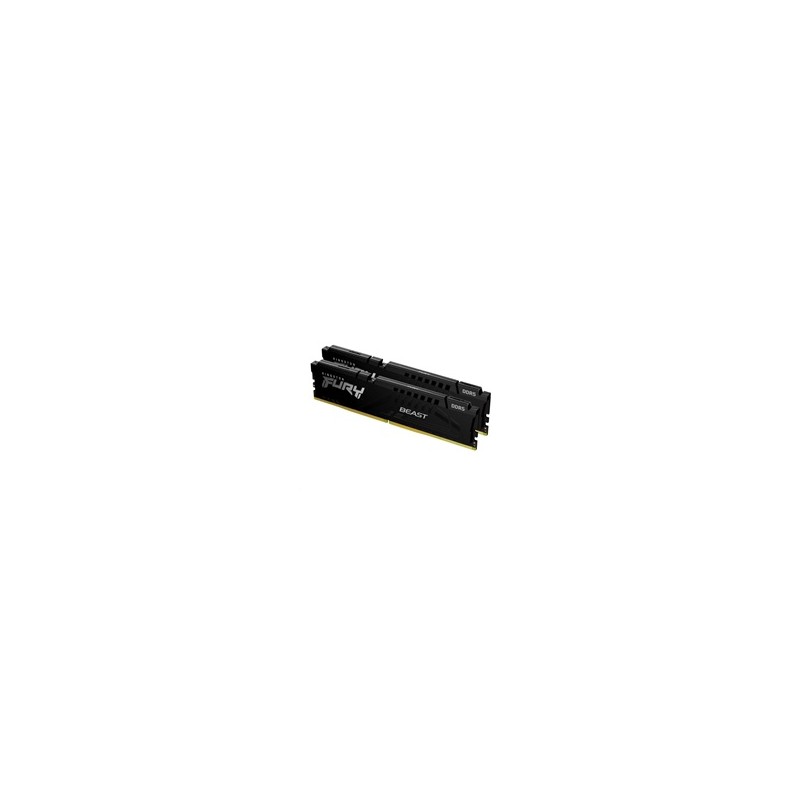 KINGSTON DIMM DDR5 64GB (Kit of 2) 6000MT/s CL36 FURY Beast Černá EXPO