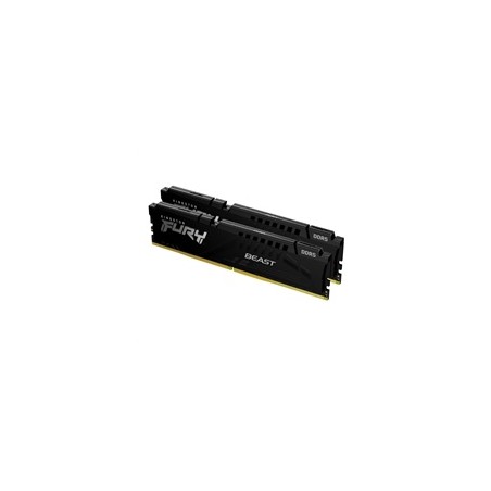 KINGSTON DIMM DDR5 64GB (Kit of 2) 6000MT/s CL36 FURY Beast Černá EXPO