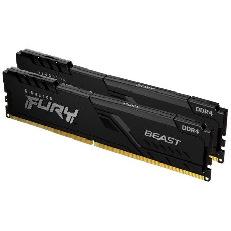 KINGSTON DIMM DDR4 16GB (Kit of 2) 3600MT/s CL17 FURY Beast Černá