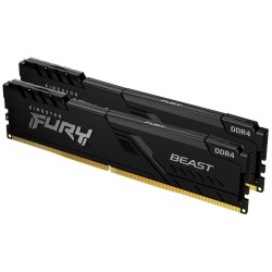 KINGSTON DIMM DDR4 64GB (Kit of 2) 3200MT/s CL16 FURY Beast Černá