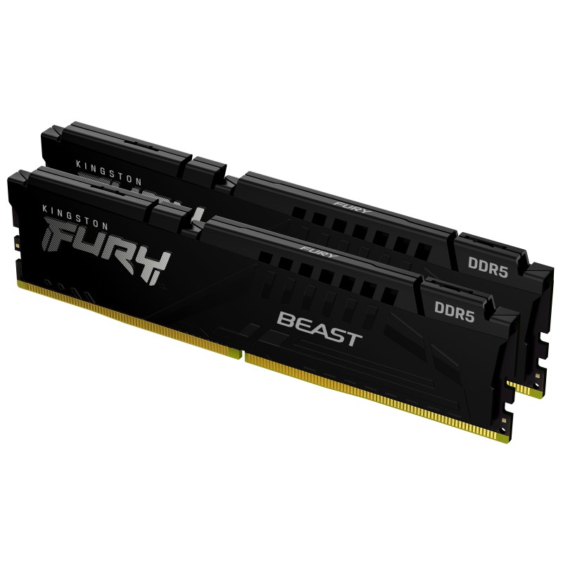 Kingston FURY Beast EXPO/DDR5/64GB/5600MHz/CL40/2x32GB/Black