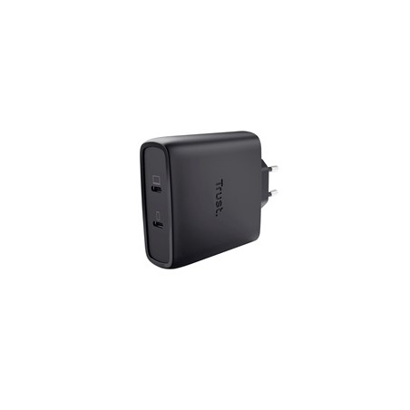 TRUST GaN Nabíječka MAXO 100W 2-Port, USB-C, černá