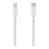 OBAL:ME Fast Charge USB-C/Lightning Kabel 1m White