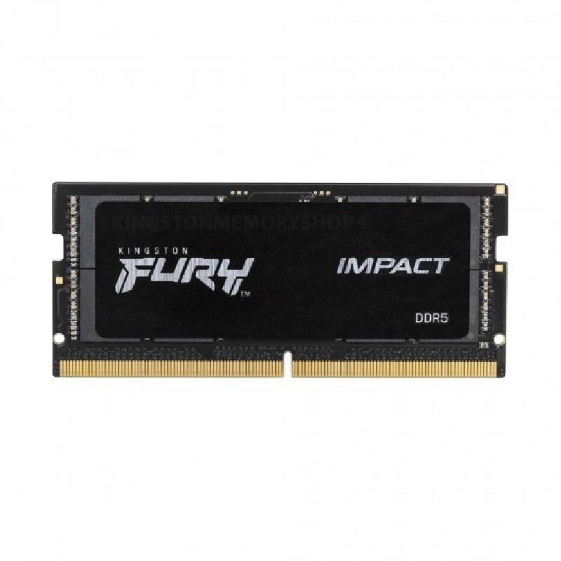 KINGSTON SODIMM DDR5 16GB 6000MT/s CL38 FURY Impact XMP