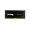 Kingston FURY Impact/SO-DIMM DDR5/32GB/6000MHz/CL38/2x16GB/Black