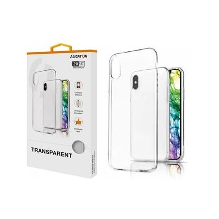 ALIGATOR Pouzdro Transparent Apple iPhone 12/12