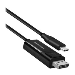 AXAGON RVC-DPC, USB-C - DisplayPort redukce / kabel 1.8m, 4K/60Hz