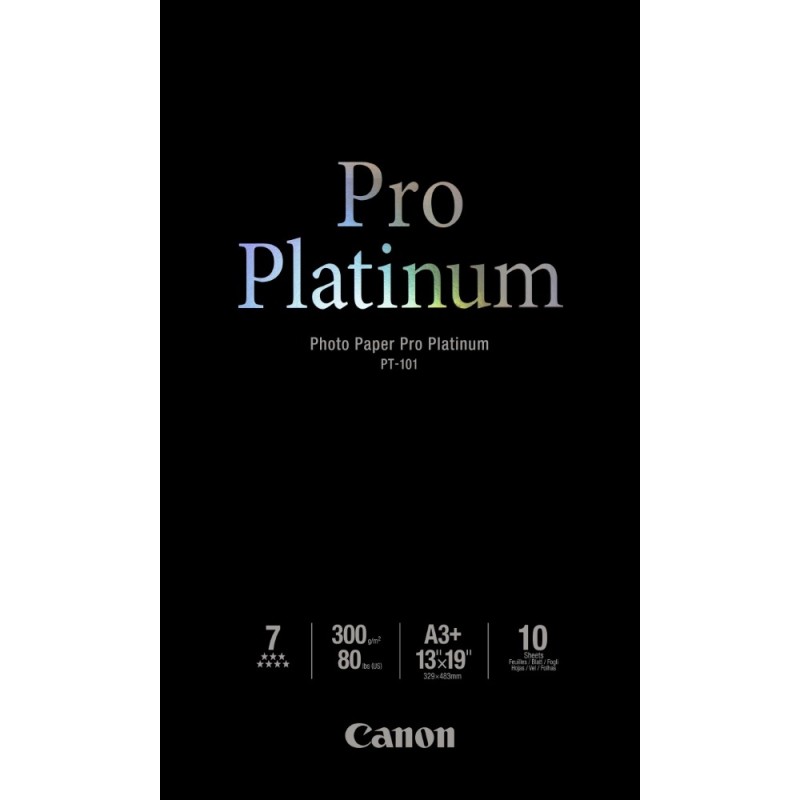 Canon fotopapír PT-101 A3+ 10ks, lesklý, 300g/m